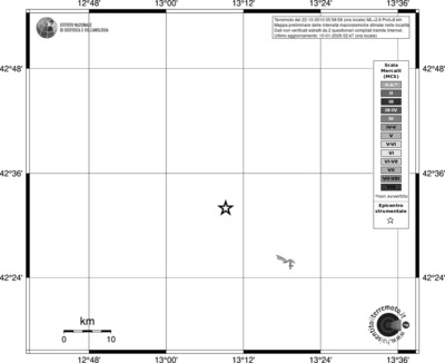 Mappa MCS - territori località