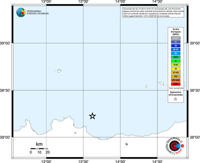 Mappa EMS - territori località