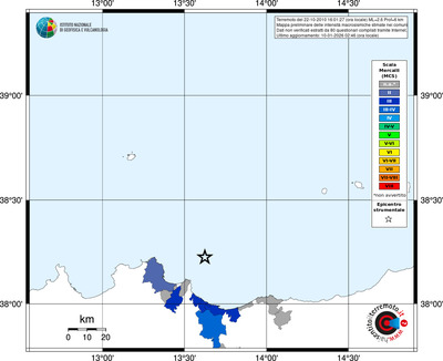Mappa MCS - territori comuni