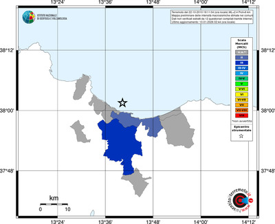Mappa MCS - territori comuni