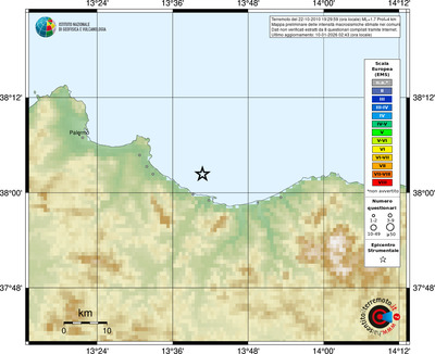 Mappa EMS - comuni
