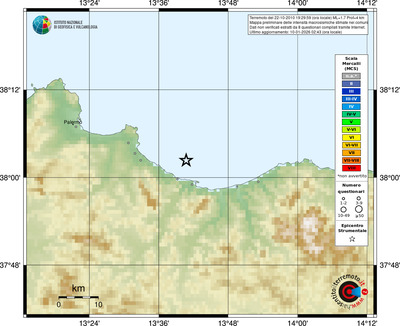 Mappa MCS - comuni