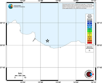 Mappa MCS - territori località