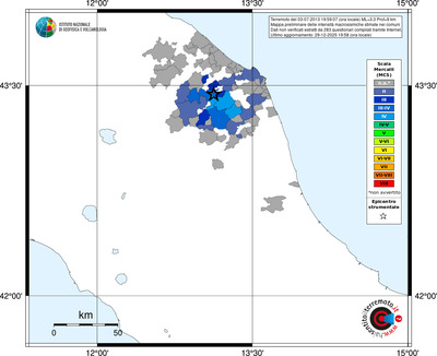 Mappa MCS - territori comuni