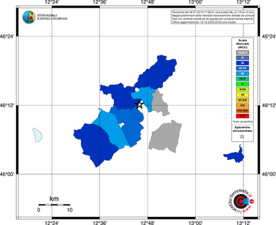 Mappa MCS - territori comuni
