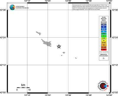 Mappa MCS - territori località