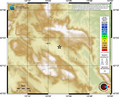 Mappa MCS - località