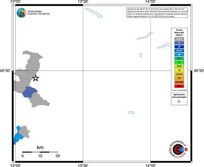 Mappa MCS - territori comuni
