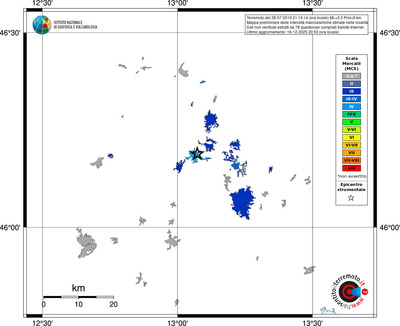 Mappa MCS - territori località