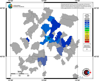 Mappa MCS - territori comuni
