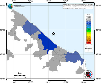 Mappa MCS - territori comuni