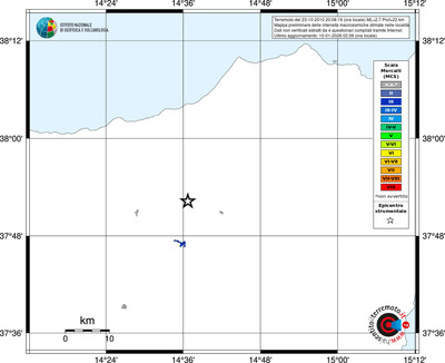 Mappa MCS - territori località