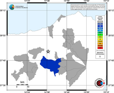 Mappa MCS - territori comuni