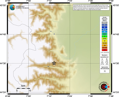 Mappa MCS - località