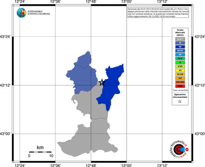 Mappa MCS - territori comuni