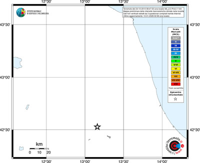 Mappa MCS - territori località