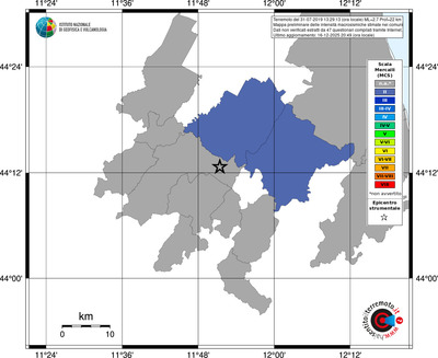 Mappa MCS - territori comuni
