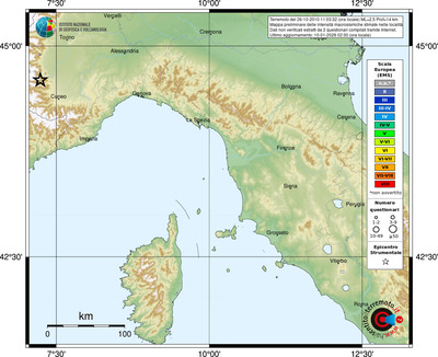 Mappa EMS - località