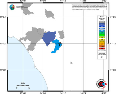 Mappa MCS - territori comuni