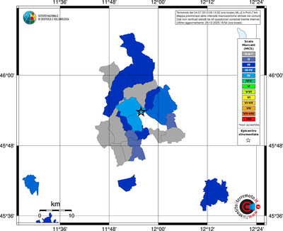 Mappa MCS - territori comuni