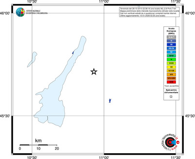 Mappa EMS - territori località