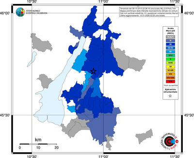 Mappa MCS - territori comuni
