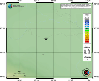 Mappa EMS - località