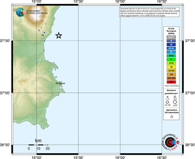 Mappa EMS - località