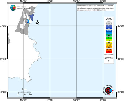 Mappa MCS - territori comuni