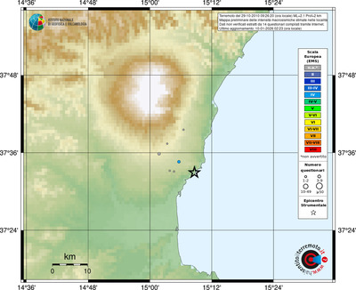 Mappa EMS - località