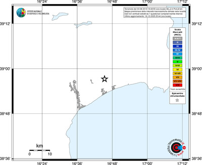 Mappa MCS - territori località