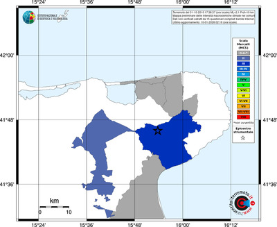 Mappa MCS - territori comuni
