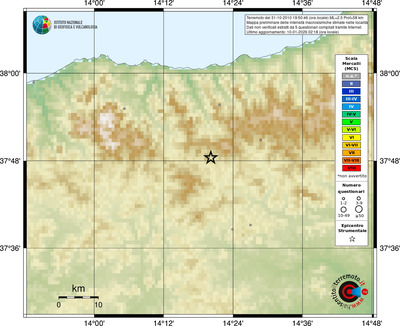Mappa MCS - località