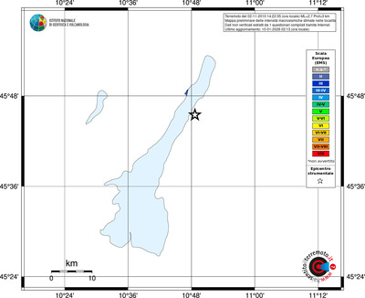 Mappa EMS - territori località