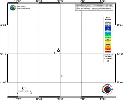 Mappa MCS - territori località
