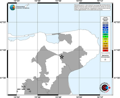 Mappa MCS - territori comuni