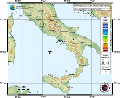 Mappa EMS - località