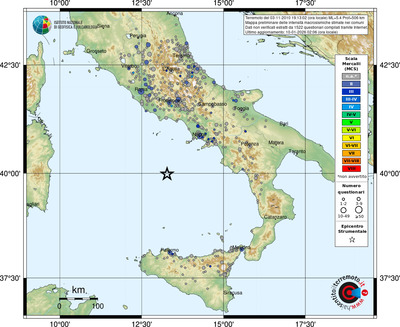 Mappa MCS - comuni