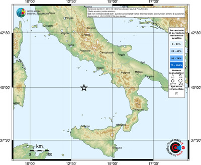 Mappa comuni con almeno 3 questionari
