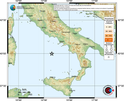 Mappa comuni con almeno 3 questionari