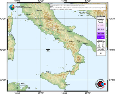 Mappa comuni con almeno 3 questionari