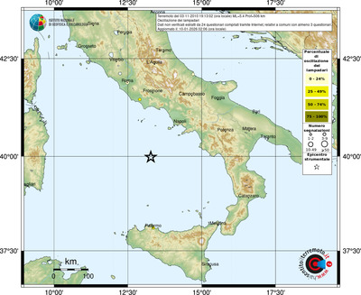 Mappa comuni con almeno 3 questionari