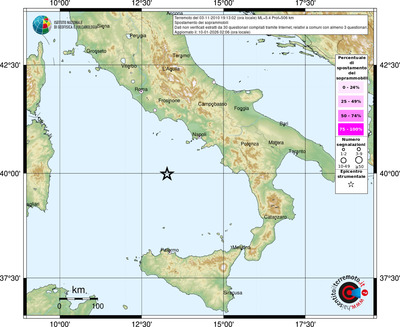 Mappa comuni con almeno 3 questionari