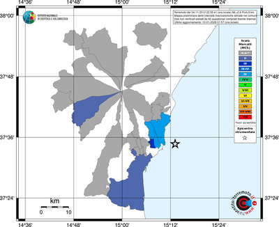 Mappa MCS - territori comuni
