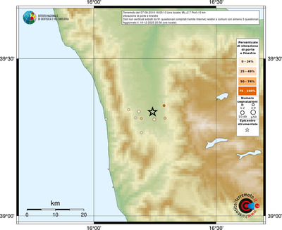 Mappa comuni con almeno 3 questionari