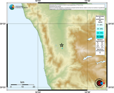 Mappa comuni con almeno 3 questionari