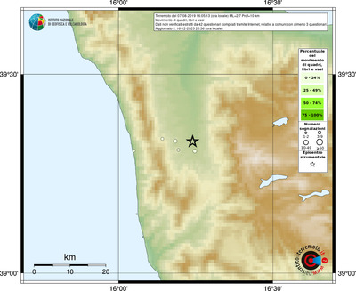 Mappa comuni con almeno 3 questionari