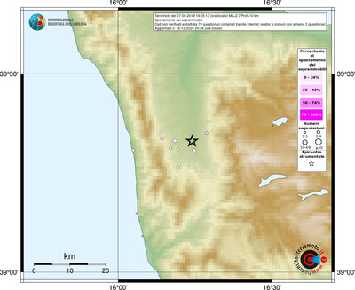 Mappa comuni con almeno 3 questionari