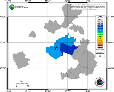 Mappa MCS - territori comuni