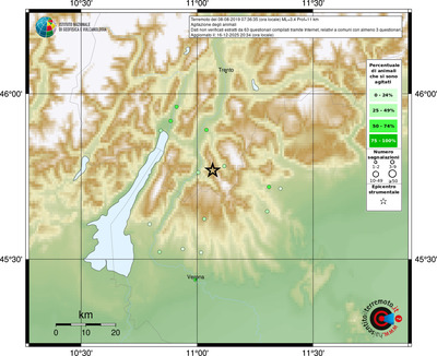 Mappa comuni con almeno 3 questionari